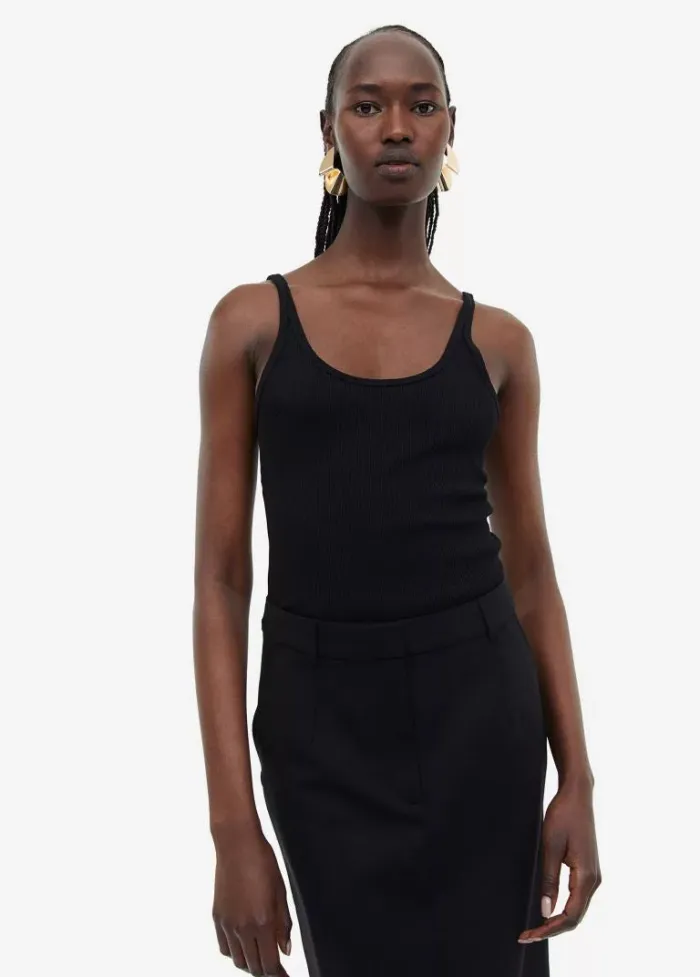 Ribbed Tank Top - Image 2